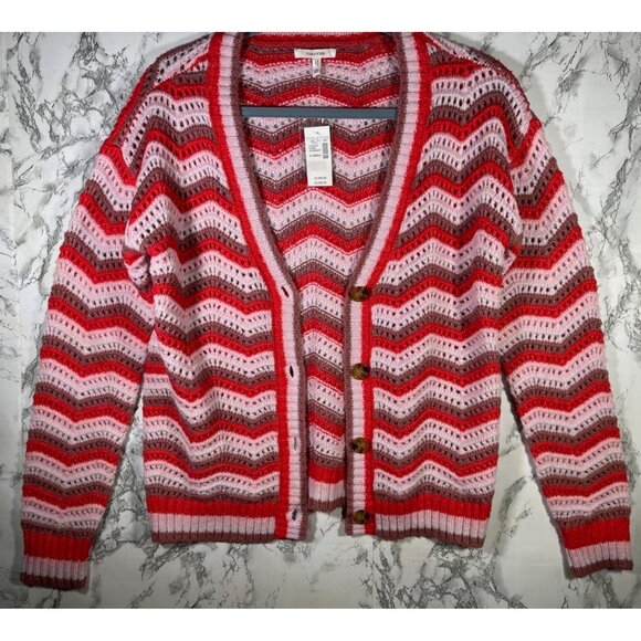 Maurices XS Womens Chevron Button down Cardigan Sweater - Picture 1 of 7